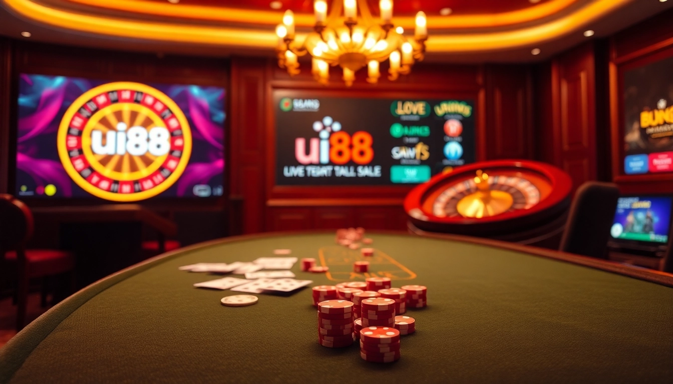 Experience thrilling gameplay at uu88 with elegant tables and exciting casino visuals.