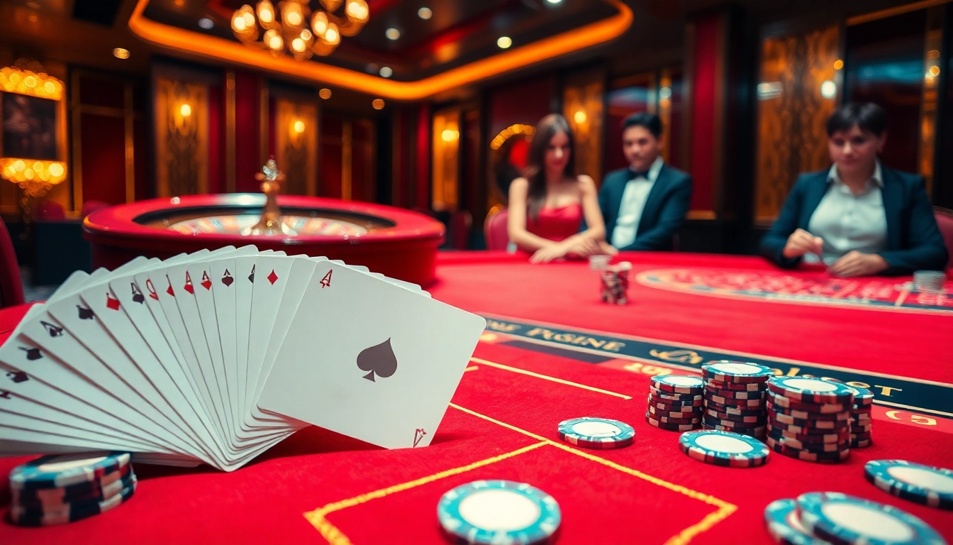 Experience thrilling baccarat gameplay at https://red88.hot/ with stunning casino visuals.