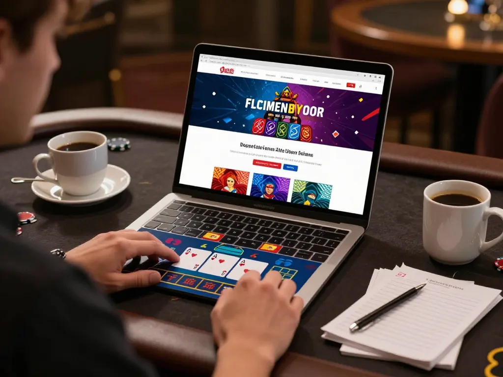 Play blackjack online with lc88 on a stylish setup, demonstrating strategic gameplay and responsible gambling.