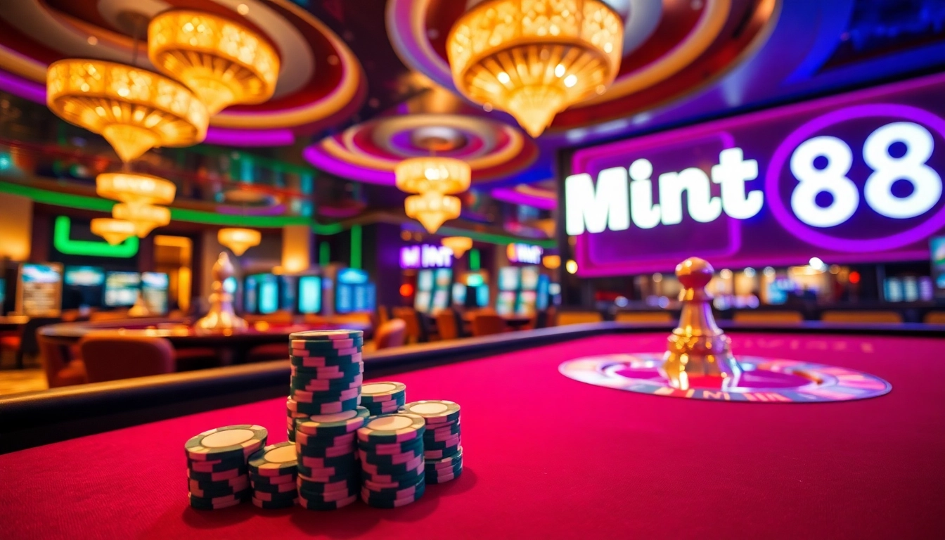 Experience the excitement at Mint 88 while winning big at poker and roulette tables.