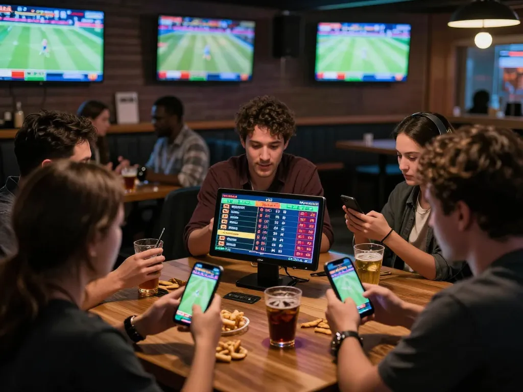 Live betting on sports at Jun88, showcasing players engaged in strategic wagering.