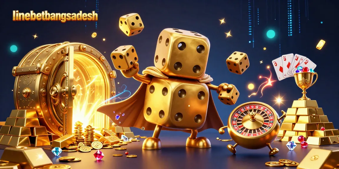 Engage in exciting betting experiences at linebetbangladesh with captivating visuals of 3D gaming elements.