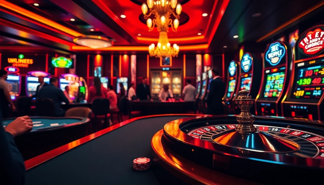 Experience high-energy gambling at HB88 with vibrant casino tables and thrilling slot machines.