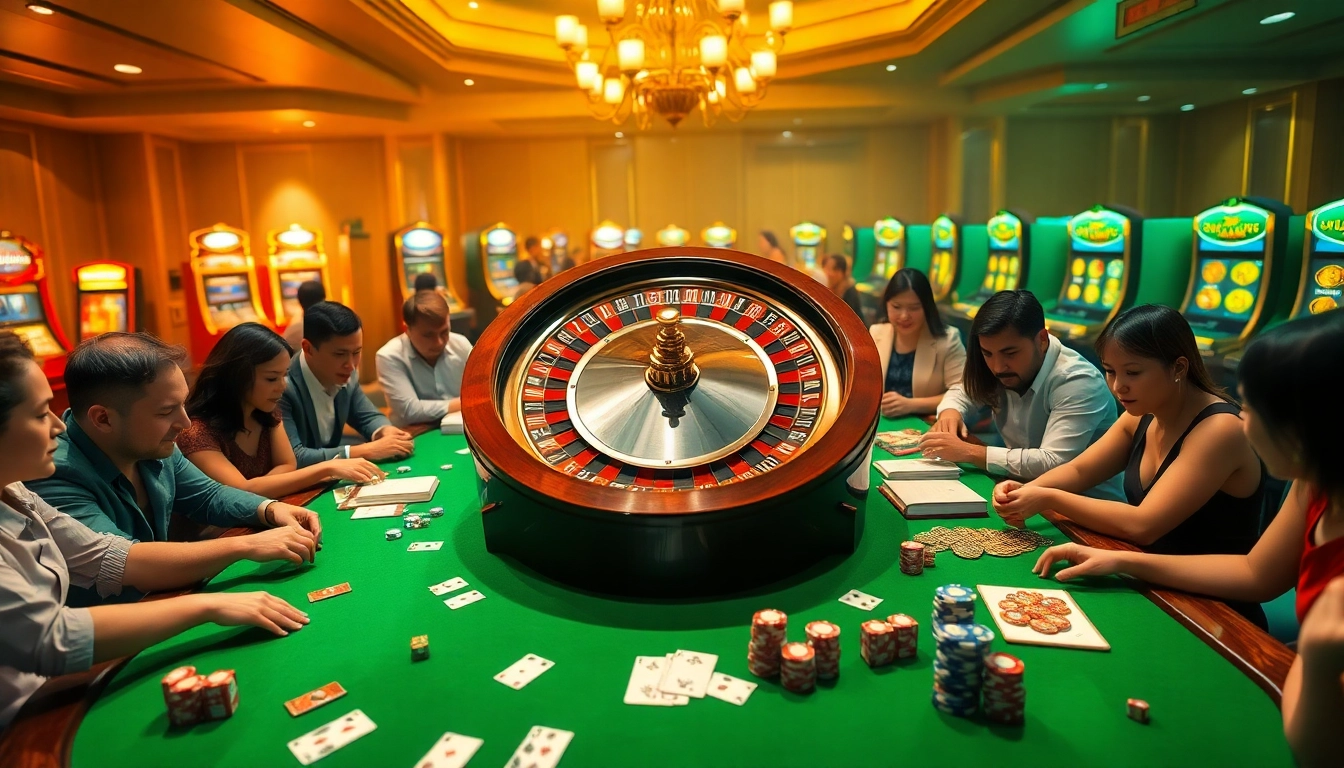 Experience thrilling bets and excitement at https://789betg.com/ in a luxurious casino setting.