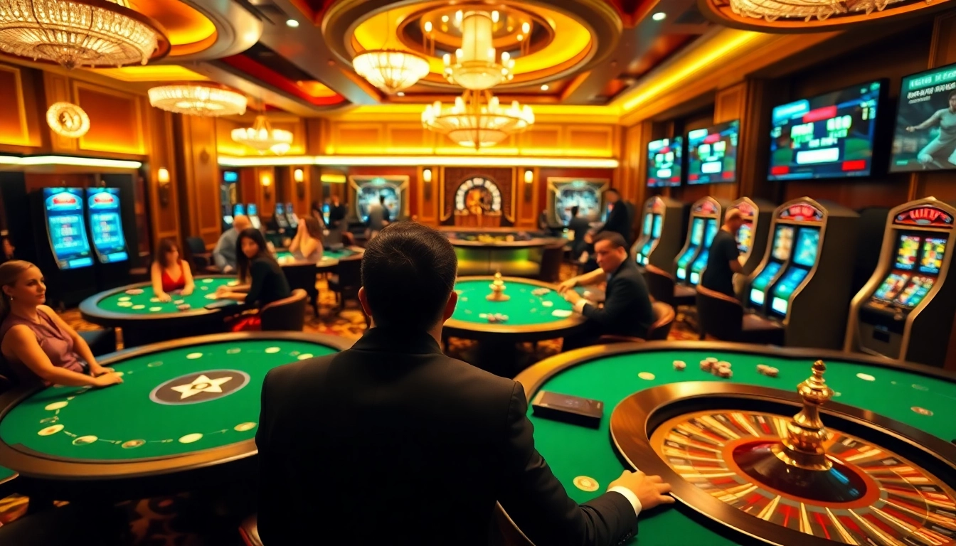 Experience the thrill of high-stakes gambling at vaoluoitv with immersive poker games.