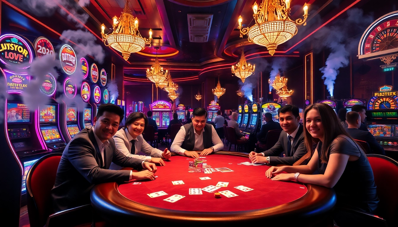 Engage in thrilling gambling action at https://luongsontv5.com/ with vivid visuals of poker, tables, and excitement.