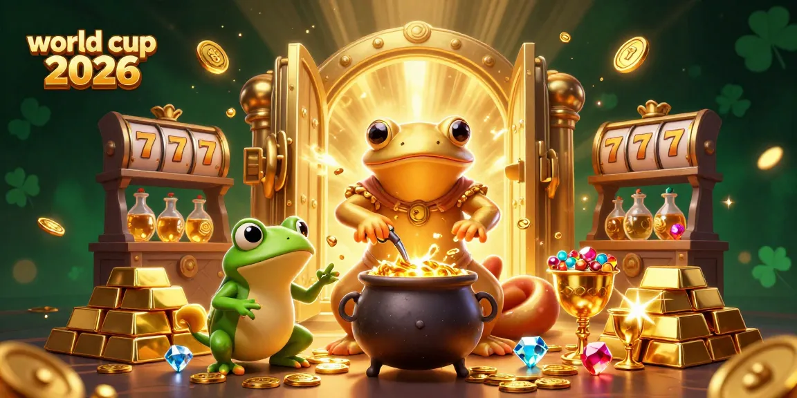 Experience thrilling action in the world cup 2026 as golden coins and treasures overflow in the casino.
