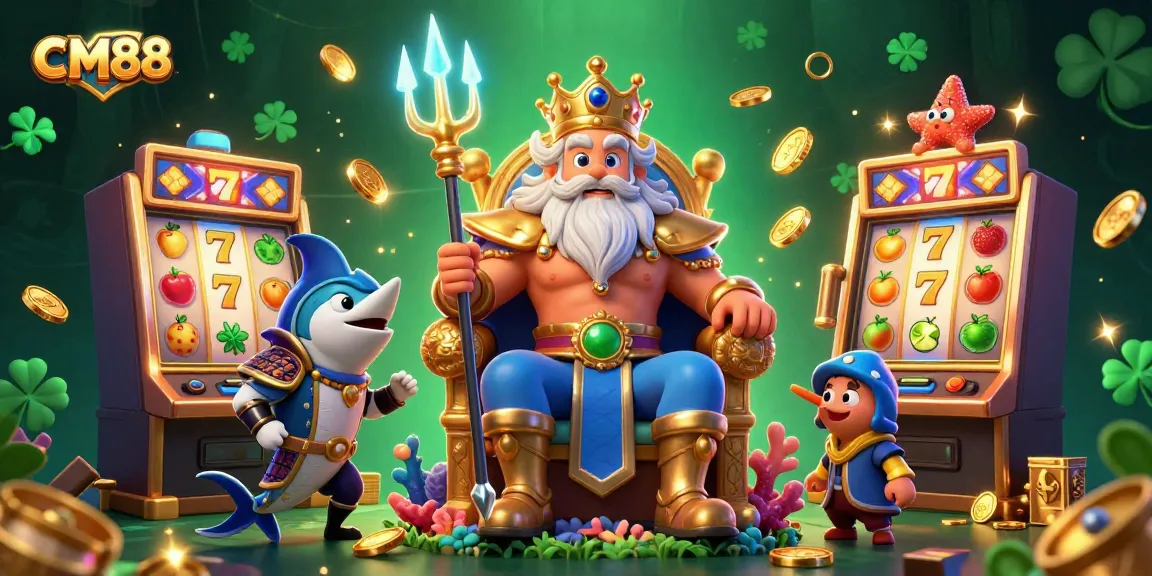 Experience the thrilling gameplay at CM88 with vibrant 3D casino scenes and jackpot excitement.