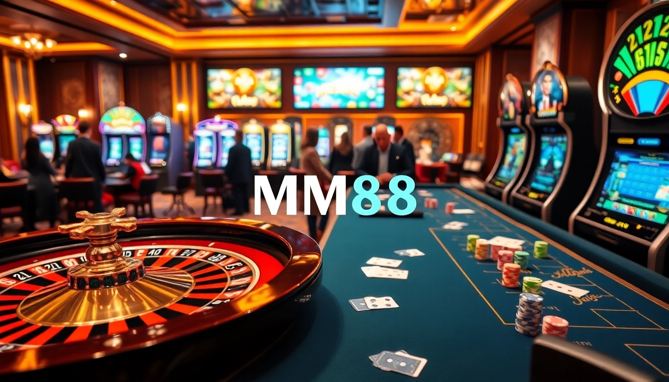 Experience thrilling games at https://mm88.london/ with luxurious casino elements like roulette and poker.
