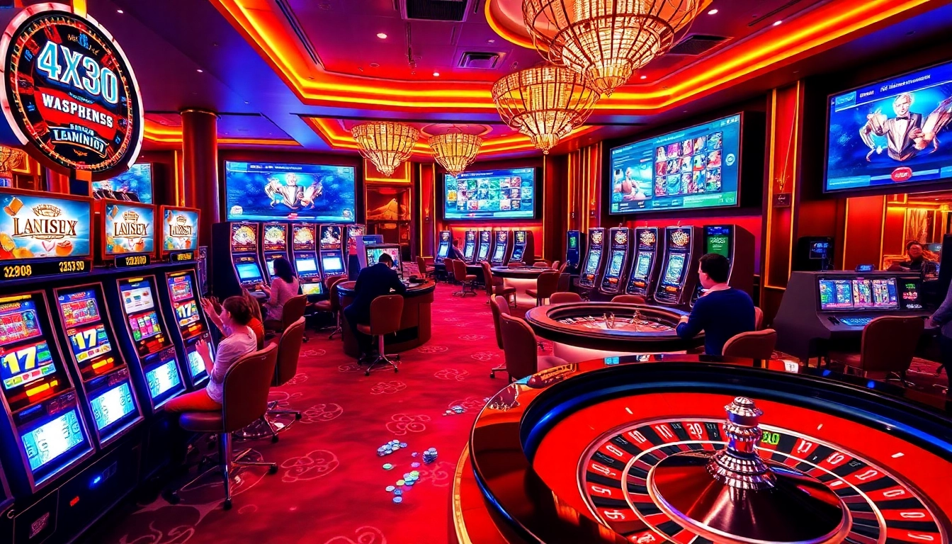 Experience the thrill of gambling with KJC XX88's modern casino atmosphere and gaming options.