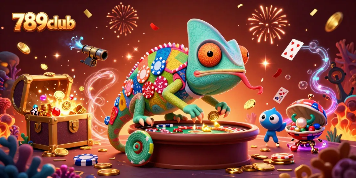Experience thrilling gameplay at 789club with vibrant casino characters delighting in wins and excitement.