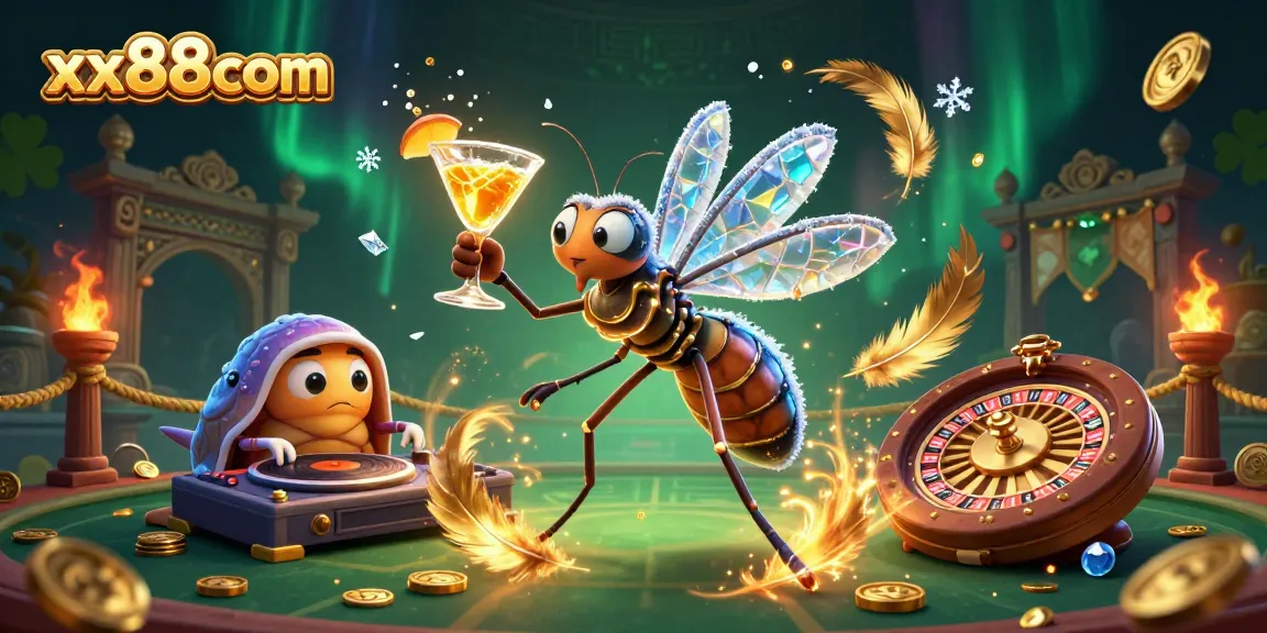 Engage with xx88com's thrilling casino experience through an energetic encounter in a surreal setting.