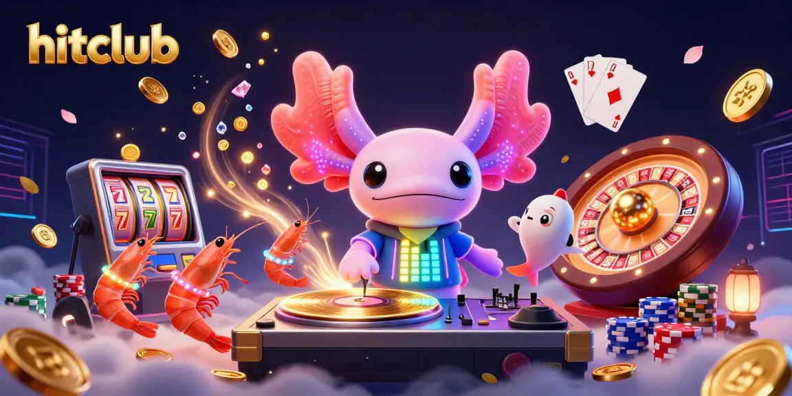 Experience vibrant gaming at hitclub with lively characters and casino excitement.
