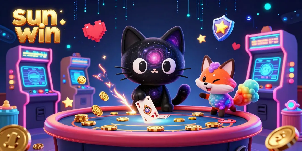 Spin the slots and win big with sun win, a dazzling cosmic casino experience featuring animated characters.