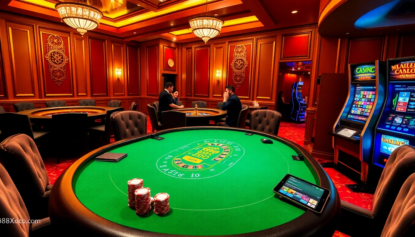 Experience thrilling gameplay at 88xx.co.com with vibrant casino tables and engaging players.
