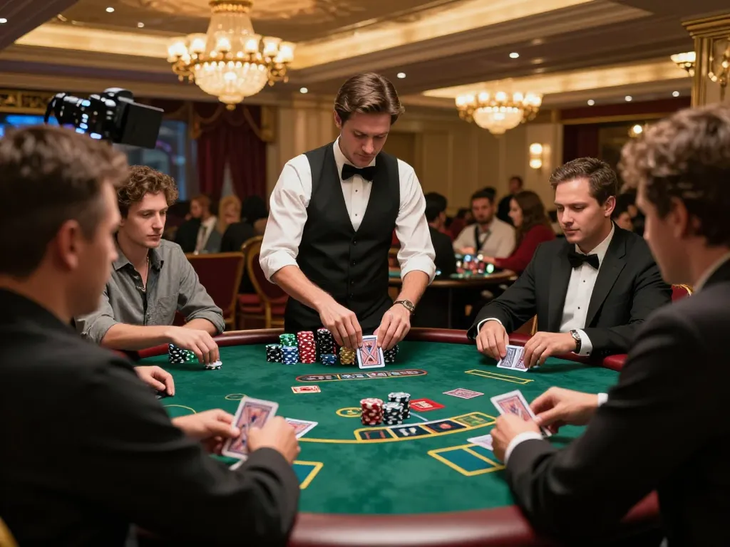 Players strategizing at a blackjack table while enjoying NK88's exquisite atmosphere.