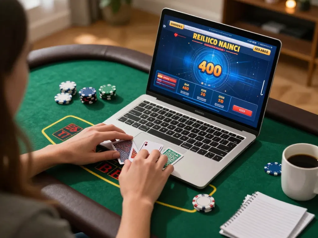 Enjoying live dealer games on lv88 online casino platform from home with strategic gameplay and cozy setup