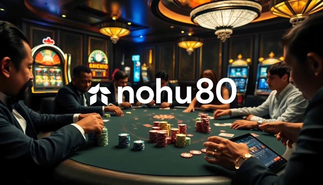 Engage in thrilling high-stakes poker at nohu90, where excitement and luxury meet in online gambling.