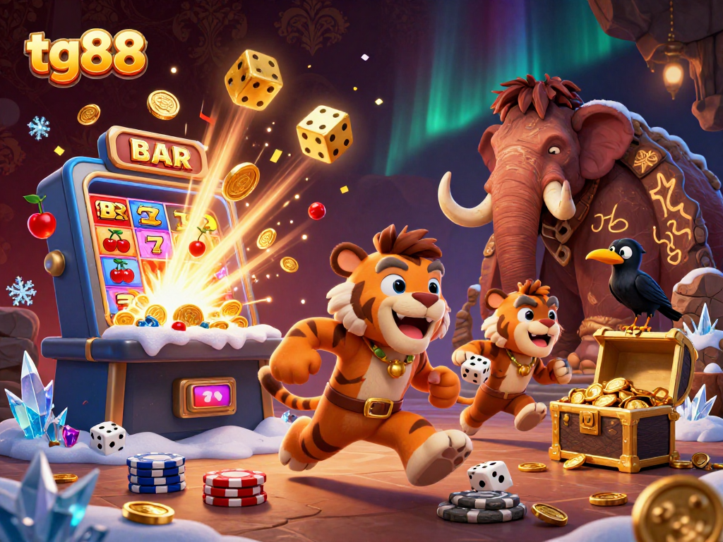 Experience the thrill of tg88 online casino with vibrant characters and exciting games.