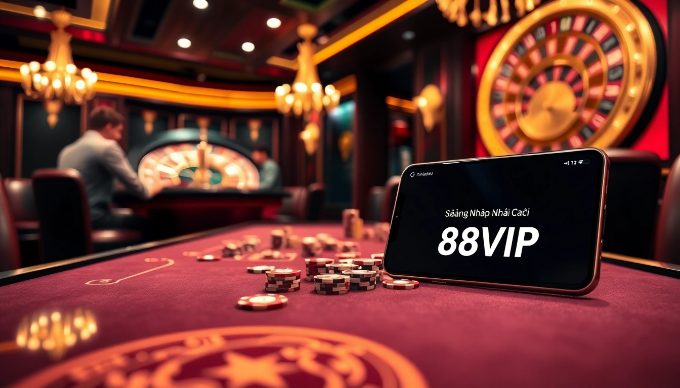 Experience the excitement of Đăng Nhập Nhà Cái 68VIP at a luxurious casino.