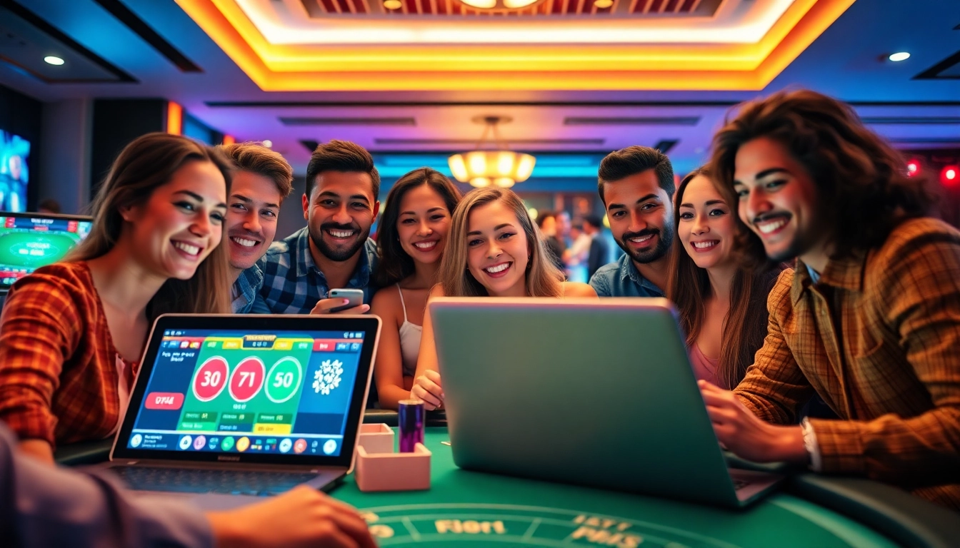 Exciting online gaming experience at sbobet.dance with friends playing Poker and Baccarat.