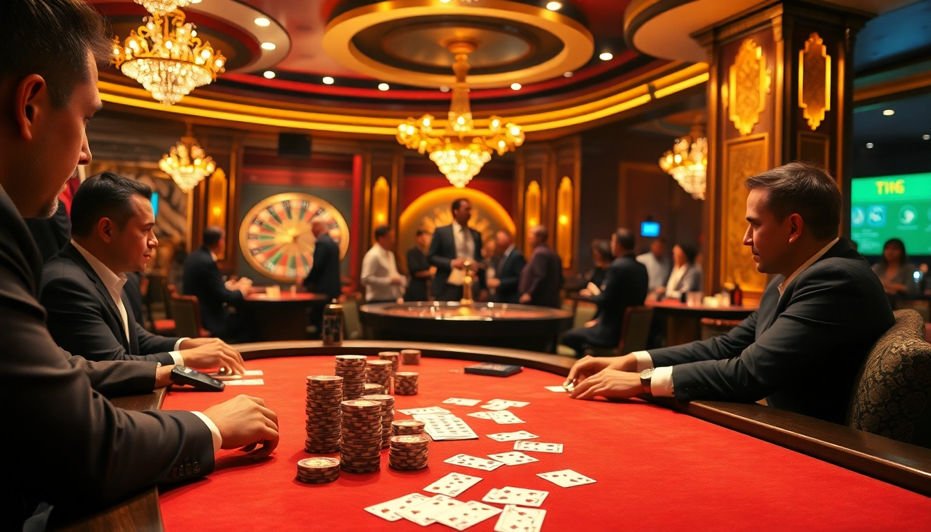 Experience the excitement of betting at 8kbet.town with high-stakes poker and rolling roulette.