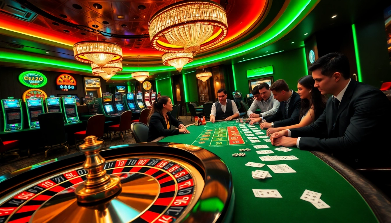 Experience thrilling gameplay at gg88 kjc casino with vibrant tables and dynamic atmosphere.