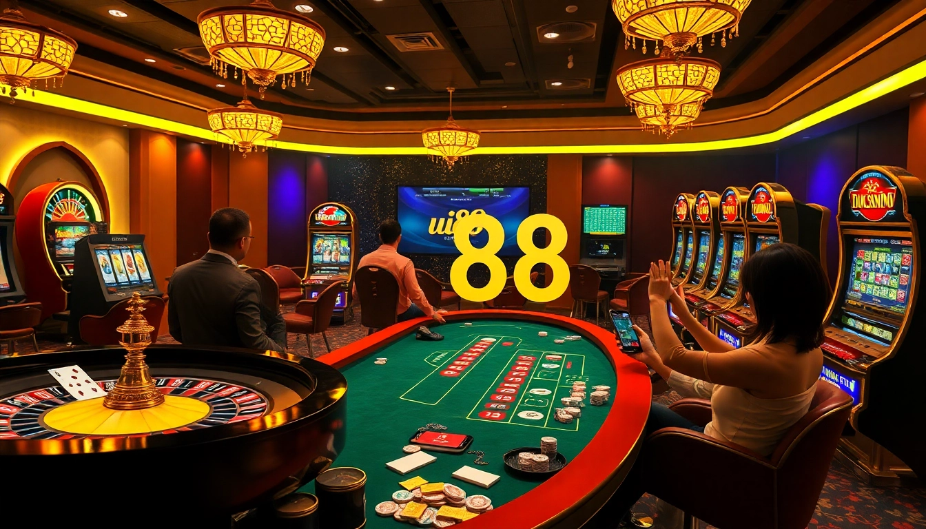 Experience the thrills of uu88 at a luxurious online casino with exciting games and vibrant visuals.