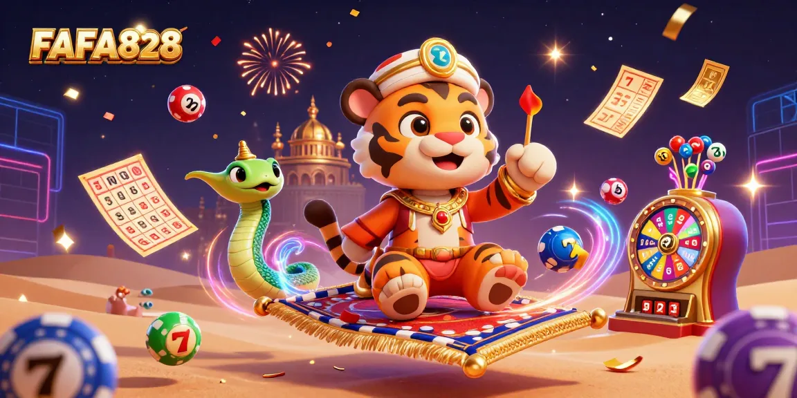 Engage in thrilling gameplay at FAFA828 with an Arabian Nights-themed casino adventure.