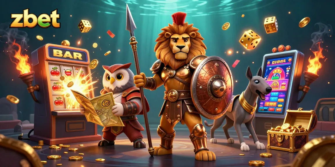 Experience thrilling gameplay with zbet’s vibrant 3D casino scene packed with action.