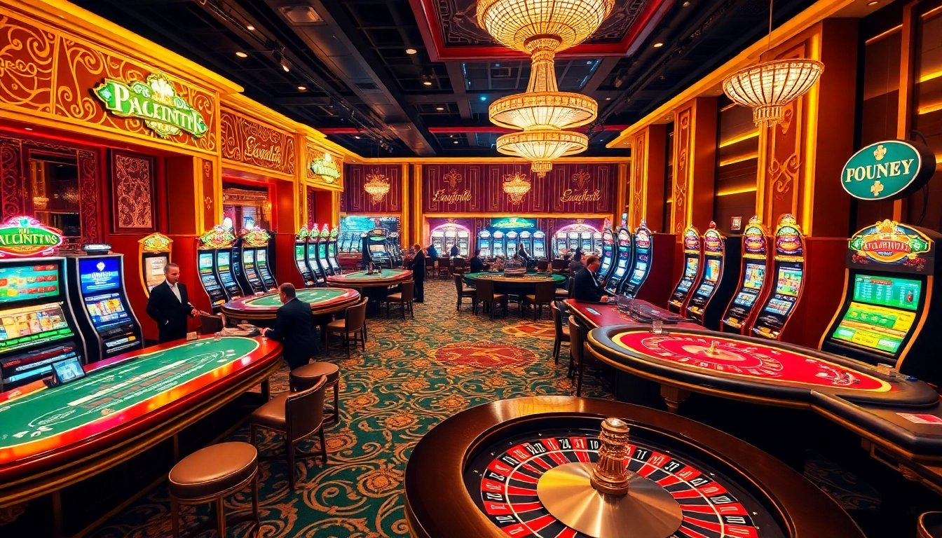 Experience excitement at https://shbet800.com/ with a vibrant online casino scene featuring engaging gaming tables and slot machines.