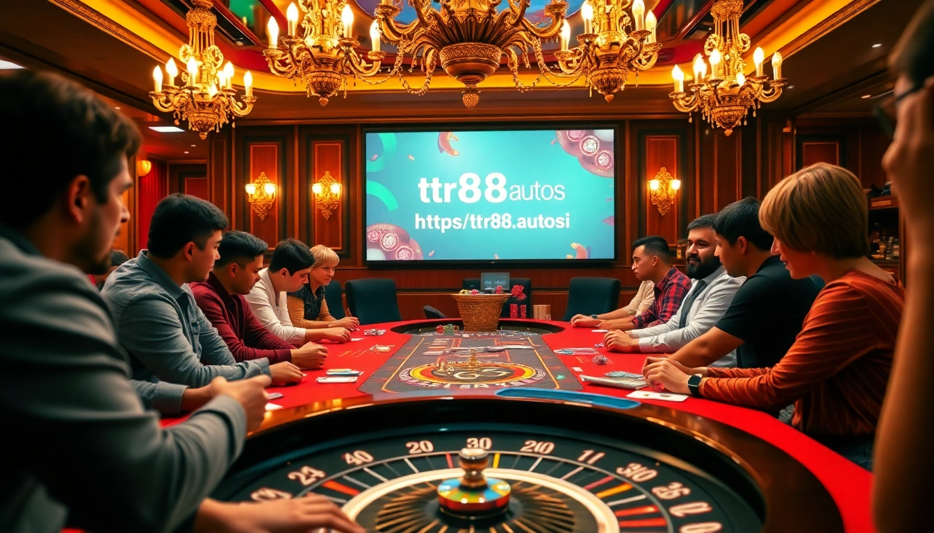 Experience the thrill of poker at TR88 Autos, featuring vibrant gameplay and exciting betting opportunities.