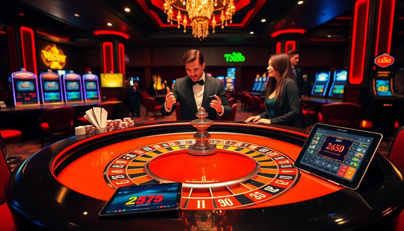 Engage in thrilling gambling at https://tx88.network/ featuring luxury roulette tables and vibrant casino environments.