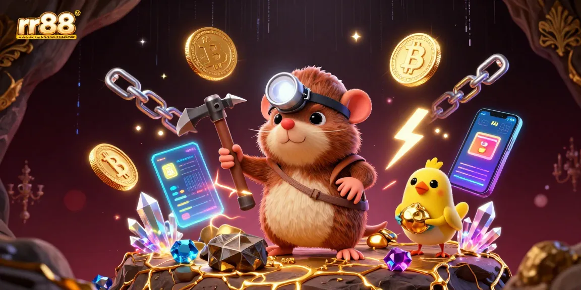 rr88 - truy cập trang chủ nhà cái rr88 mới nhất, treasure hunt in a cave filled with glowing gems and crypto coins