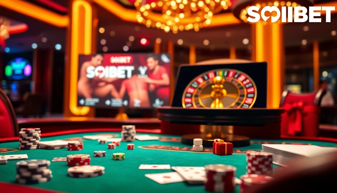 Win at SOIBET ไทย with vibrant casino tables and inviting poker action.