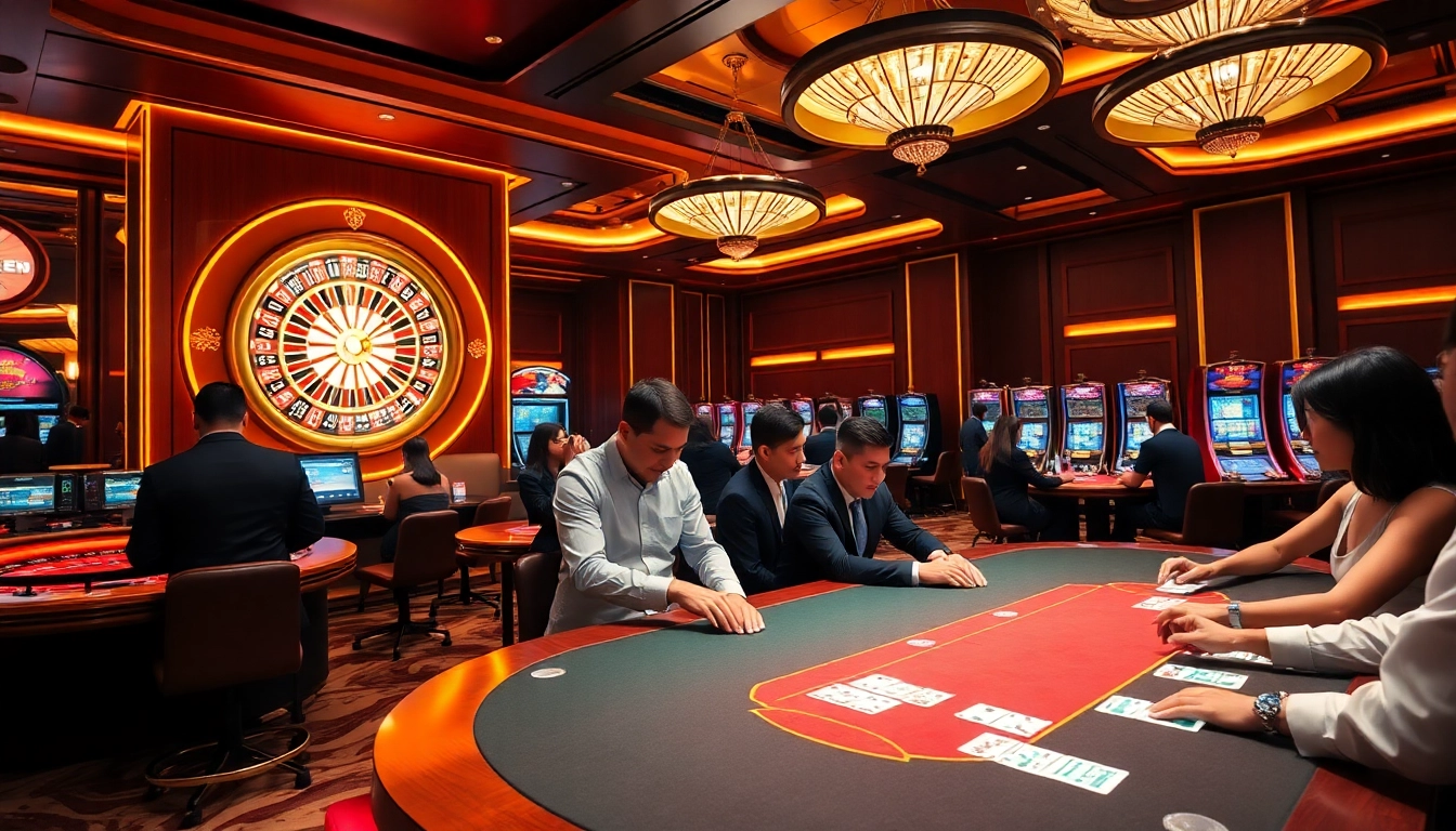 Experience the excitement of Luckywin with dynamic casino gameplay and vibrant game elements.