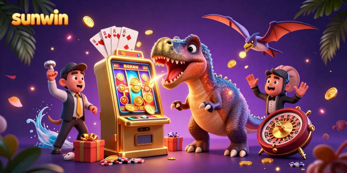 Experience extreme excitement with sunwin as a pachycephalosaurus wins jackpots alongside casino thrills.