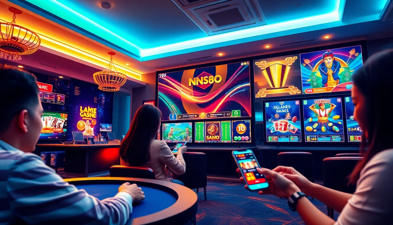 Experience NK88's dynamic online casino with live dealers and engaging game interfaces.