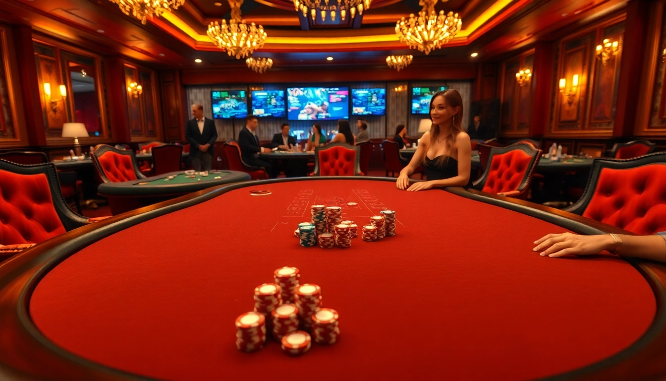 Experience high-stakes poker excitement at da88st.com with luxurious chips and glamorous players.