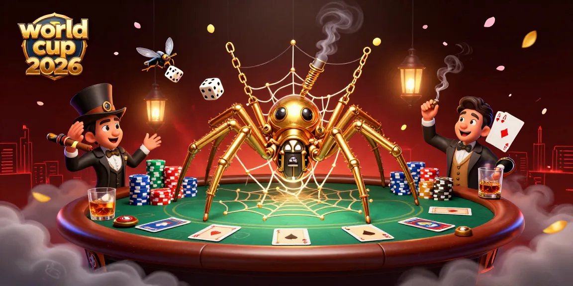 Engage in thrilling world cup 2026 betting with dynamic casino elements and vibrant characters.