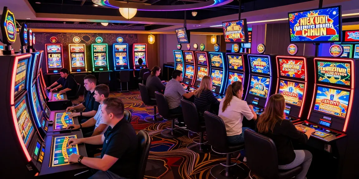 Casino non UK players enjoying diverse gaming options in a vibrant online environment.