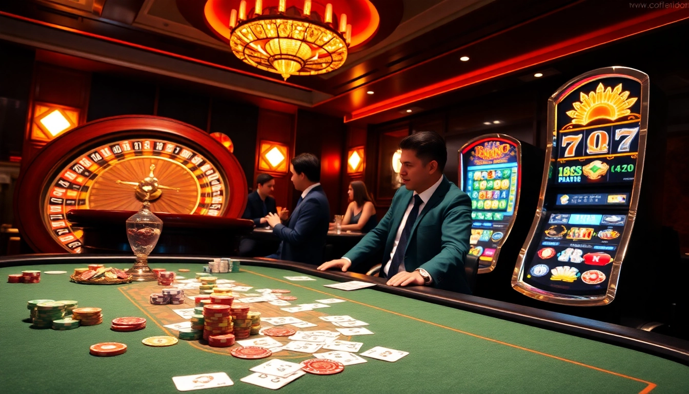 Experience excitement at https://fnew88.com/ with vibrant casino games like poker, slots, and roulette.
